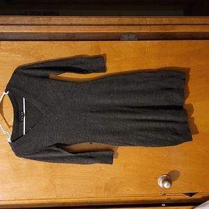 Grey 3/4 Sleeve Dress